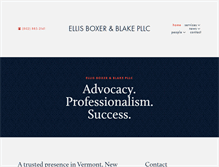 Tablet Screenshot of ellisboxer.com